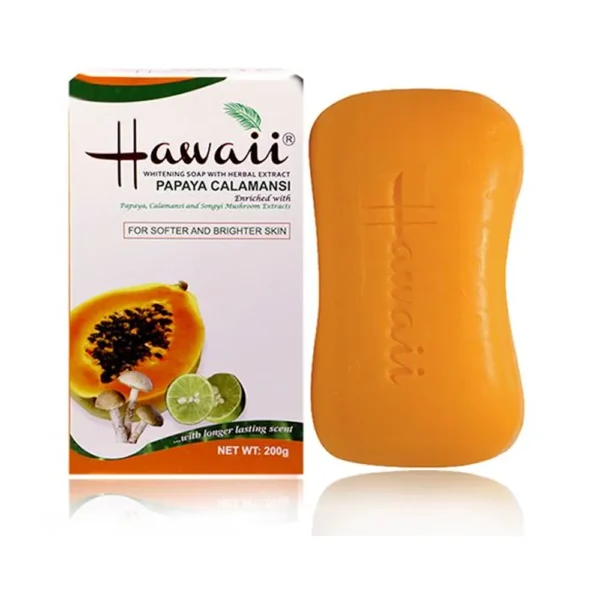 Hawaii Papaya Calamansi Whitening Soap 200g